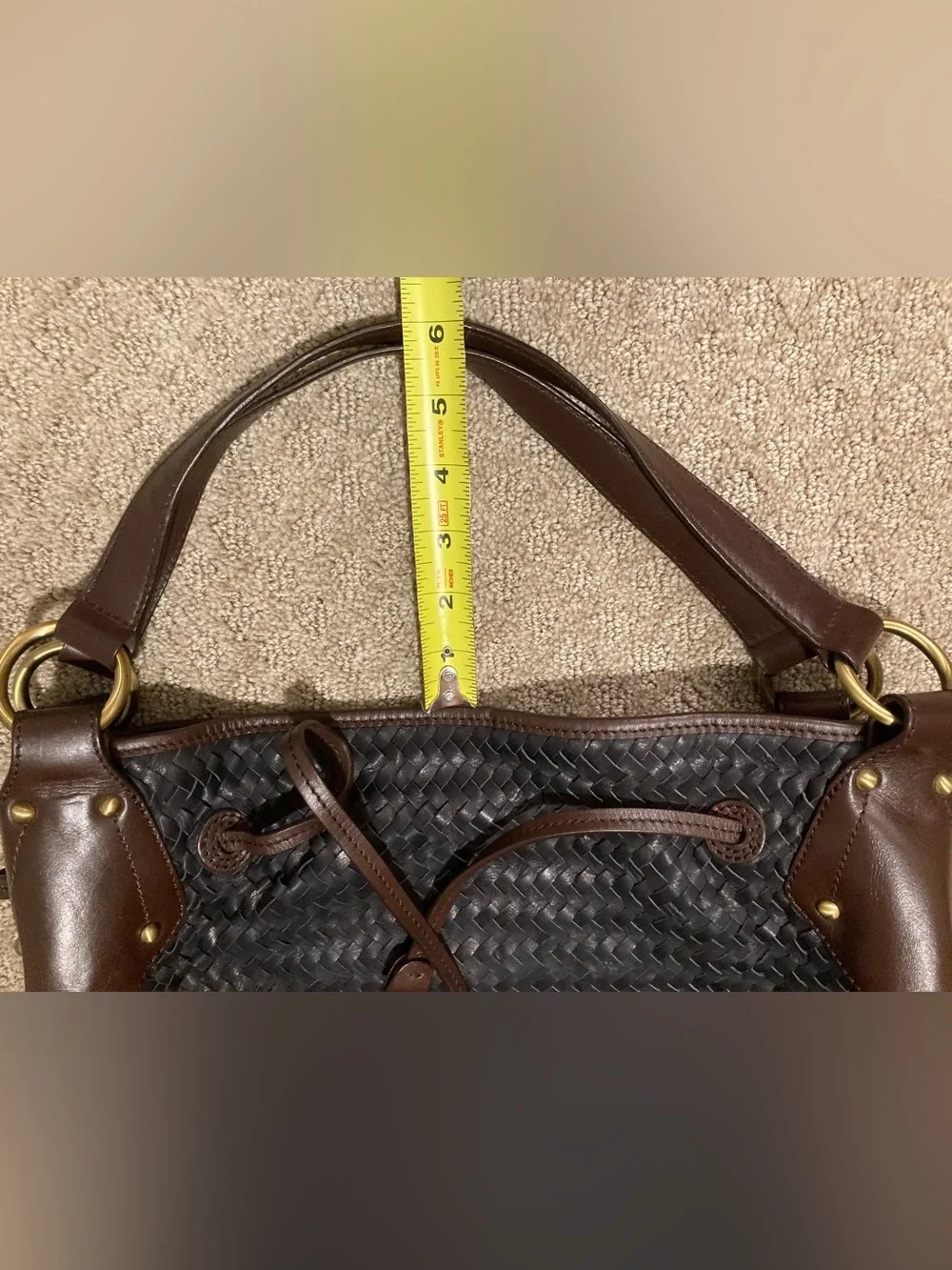 NWOT Kate Landry Leather Hobo Bag
